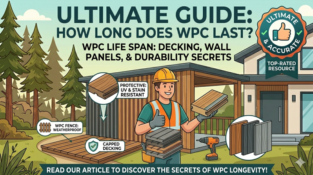 wpc decking lifespan, wpc durability outdoor