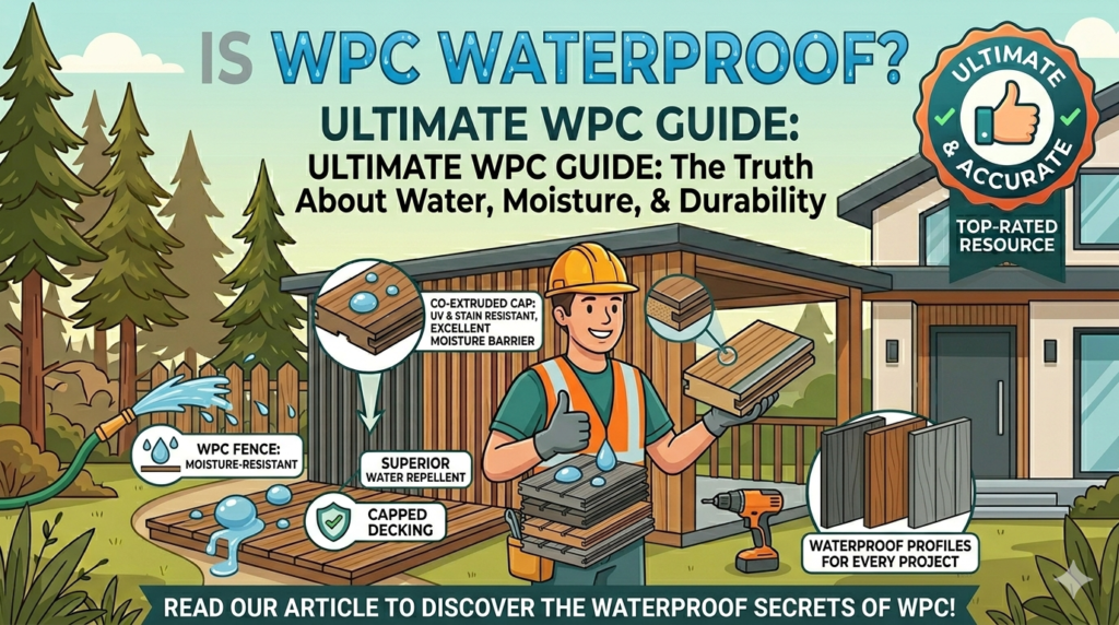 wpc waterproof decking, wpc wall panel bathroom