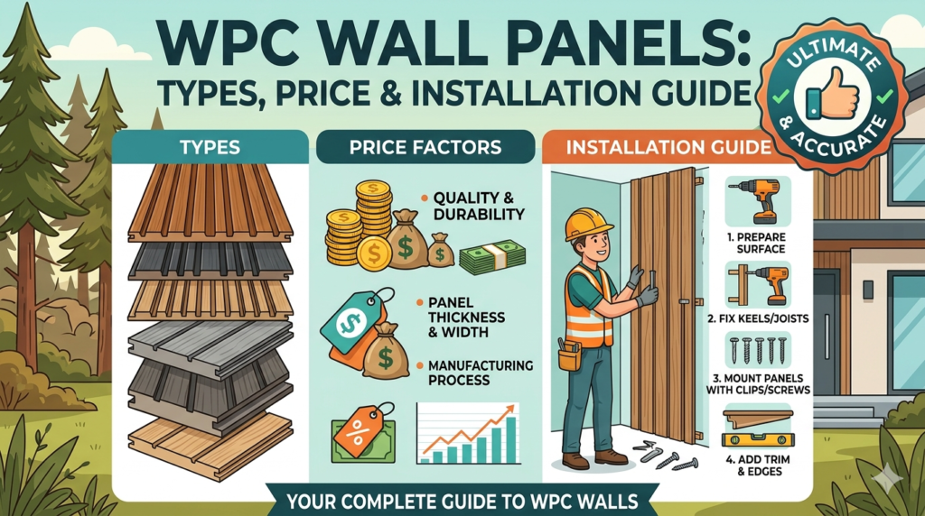 wpc panels, price, installation, type