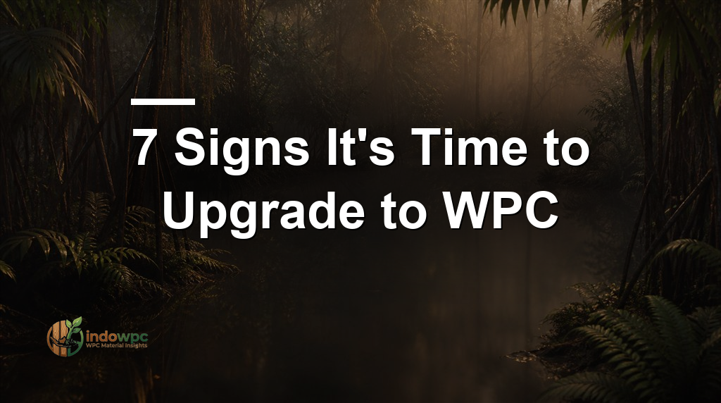 7 Signs It's Time to Upgrade to WPC