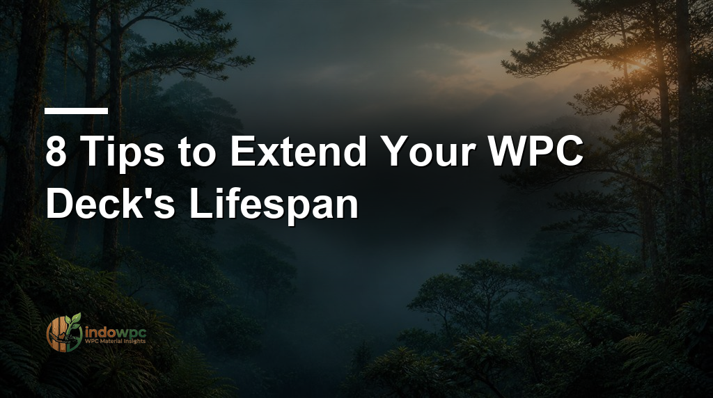 8 Tips to Extend Your WPC Deck's Lifespan