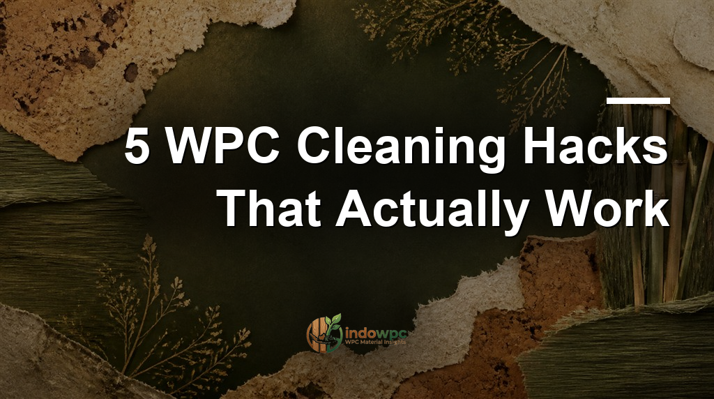 5 WPC Cleaning Hacks That Actually Work