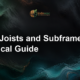 WPC Joists and Subframe: A Practical Guide