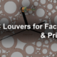 WPC Louvers for Facades & Privacy