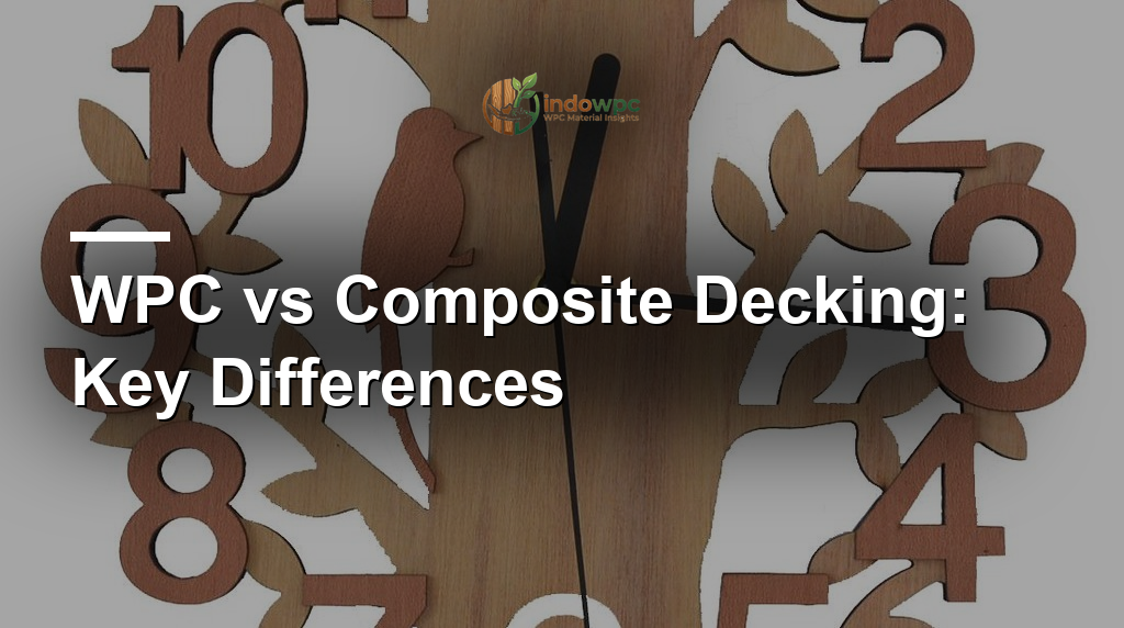 WPC vs Composite Decking: Key Differences
