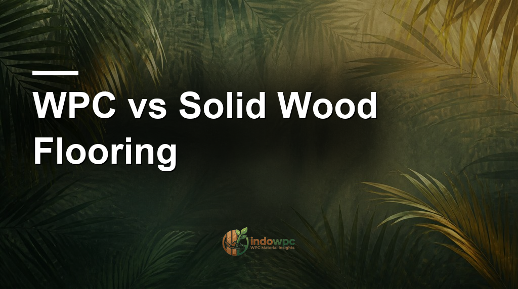 WPC vs Solid Wood Flooring